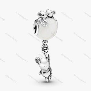 Pandora Mouse &amp; Shimmering Balloon Dangle Charm